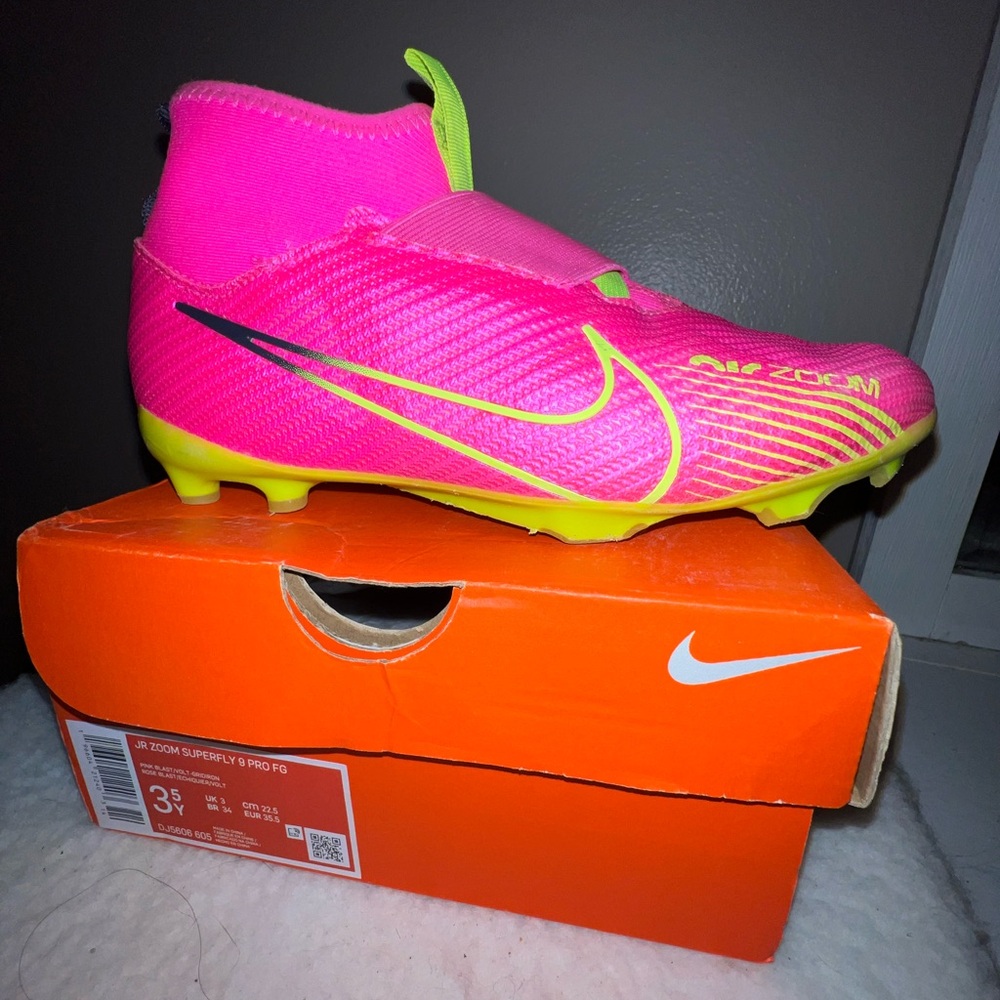 Nike Jr Zoom Superfly 9 Pro FG Soccer Cleats